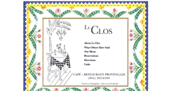Desktop Screenshot of leclos.com